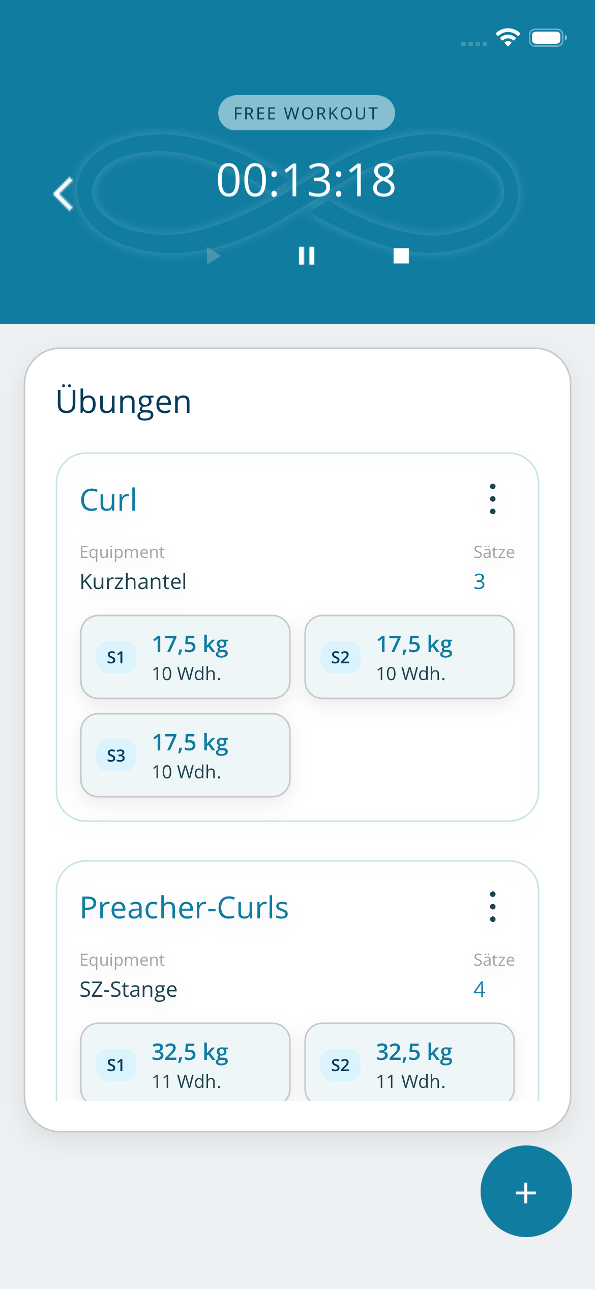 Free Workout Screenshot