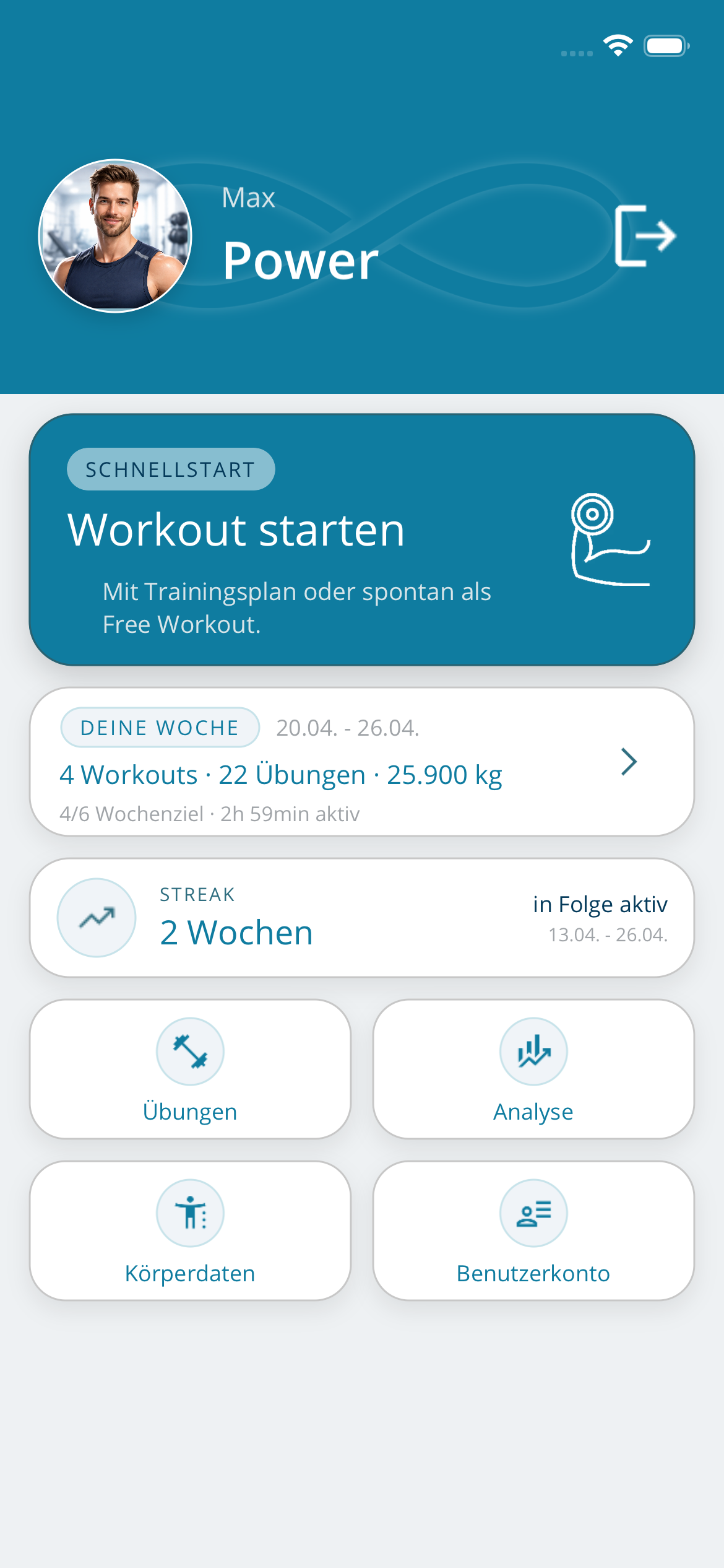 infFit App Vorschau